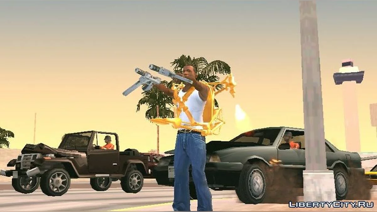 Золотой джетпак (только DFF) / GTA San Andreas (iOS, Android)