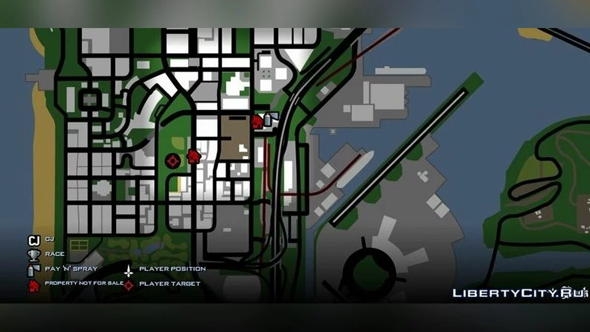 Новогодняя елка  / GTA San Andreas (iOS, Android)