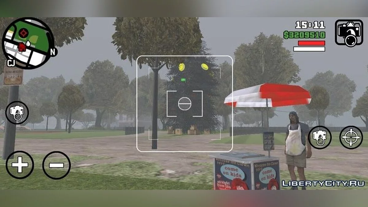 Новогодняя елка  / GTA San Andreas (iOS, Android)