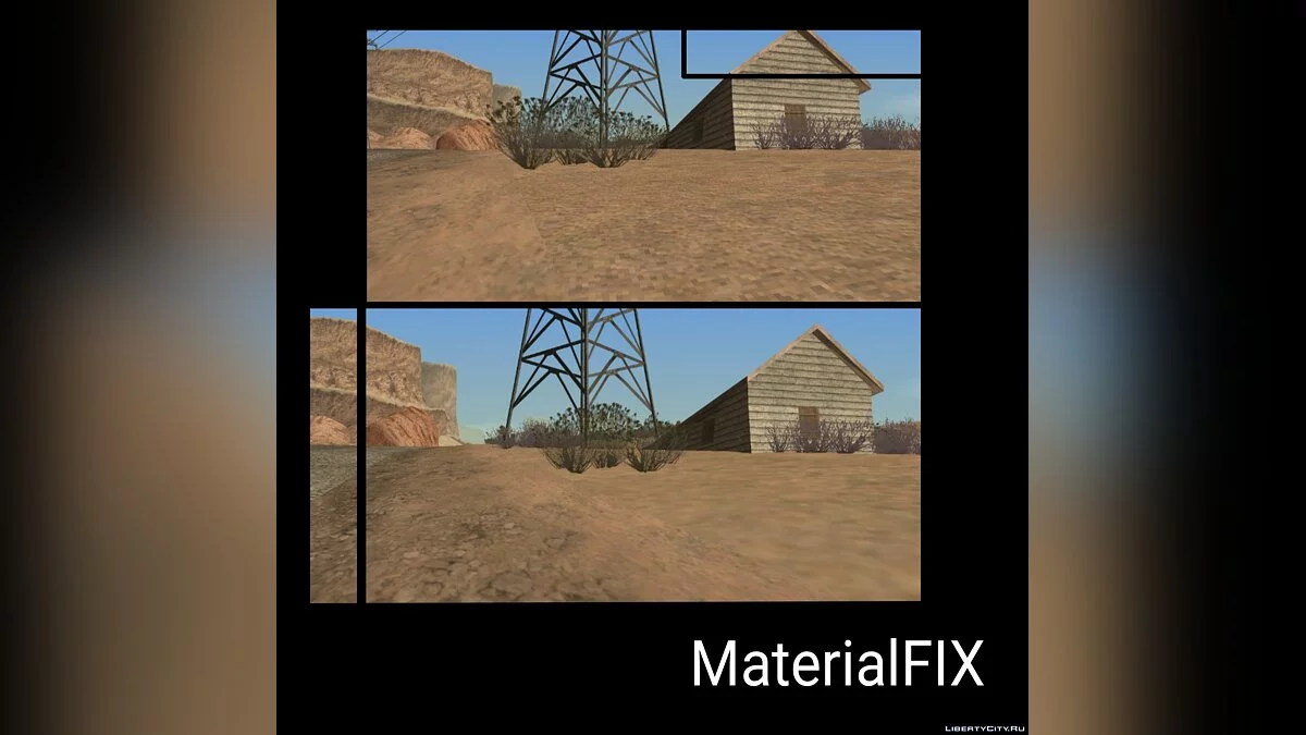 Фикс материалов GTA SA Mobile / GTA San Andreas (iOS, Android)
