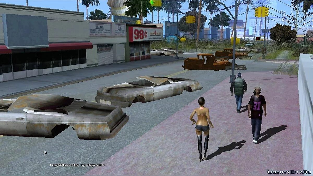 Новый Гантон (Зомби-апокалипсис) / GTA San Andreas (iOS, Android)
