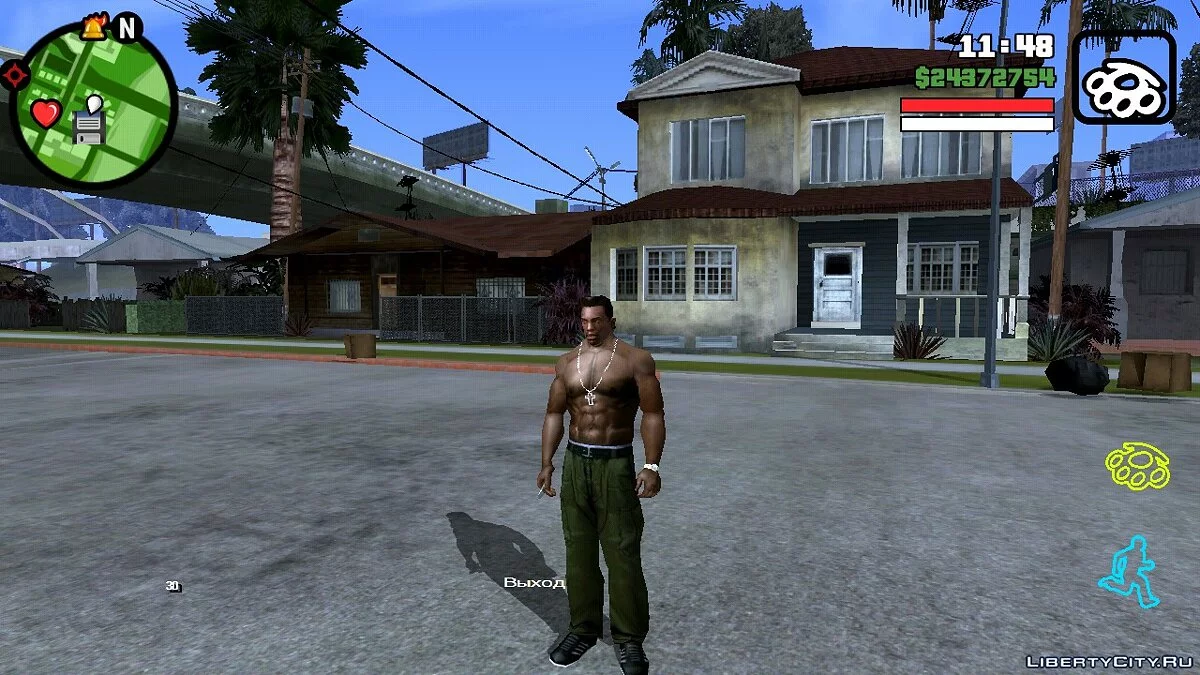 Цветные кнопки  / GTA San Andreas (iOS, Android)