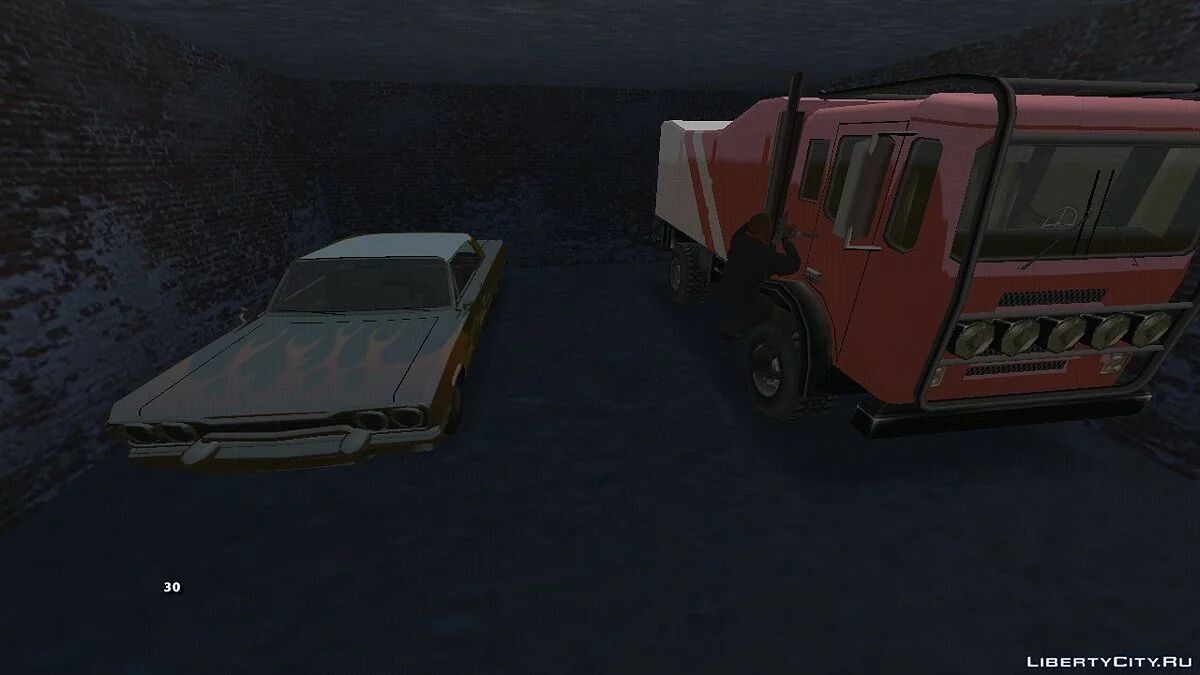 Двойной гараж в Доэрти  / GTA San Andreas (iOS, Android)