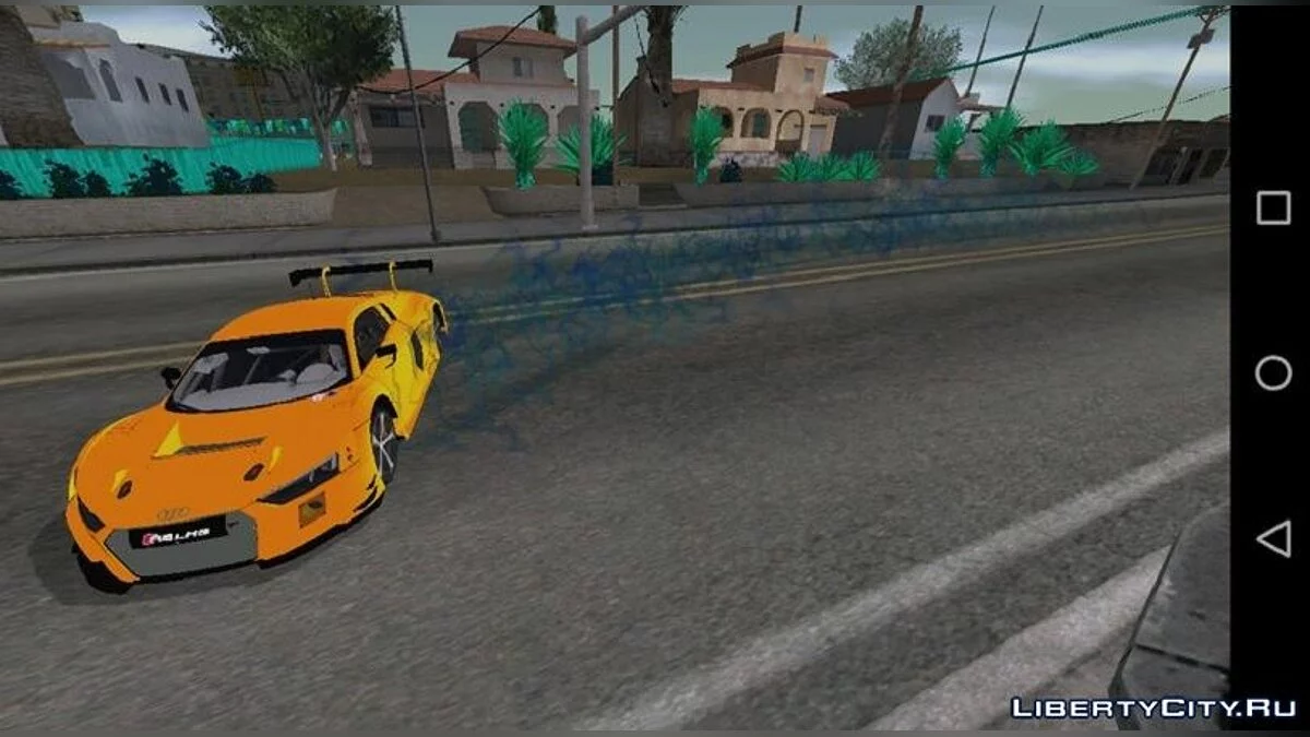 Новый дым из-под колес / GTA San Andreas (iOS, Android)