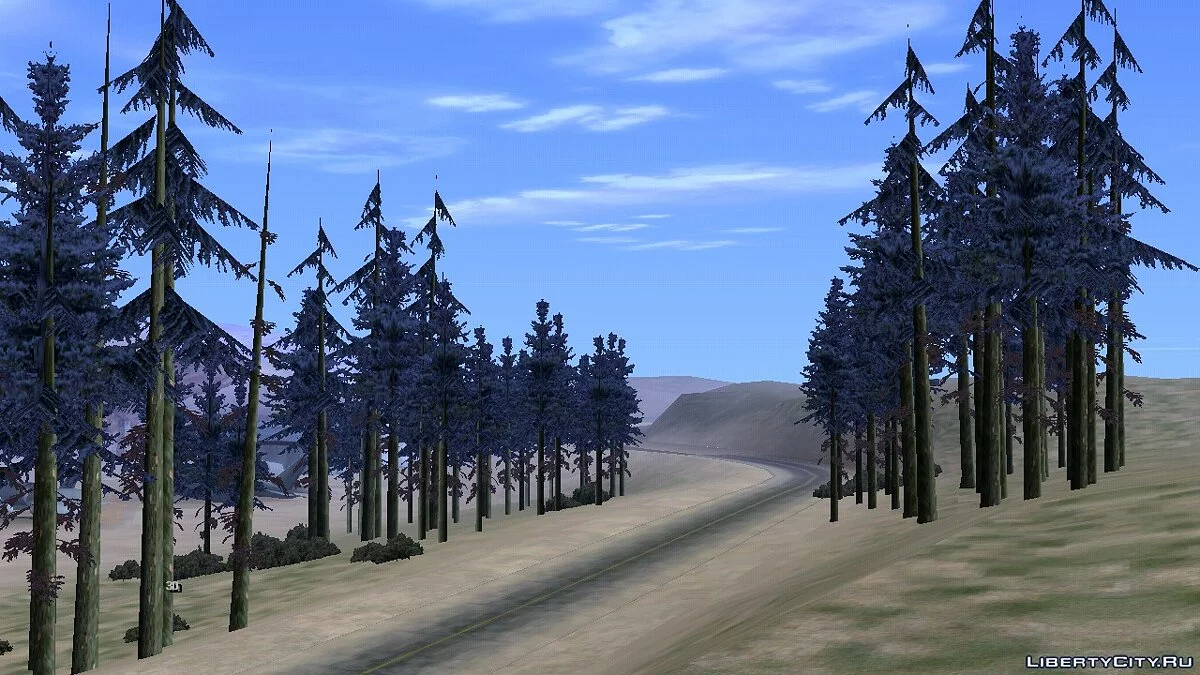 Пустынный лес / GTA San Andreas (iOS, Android)