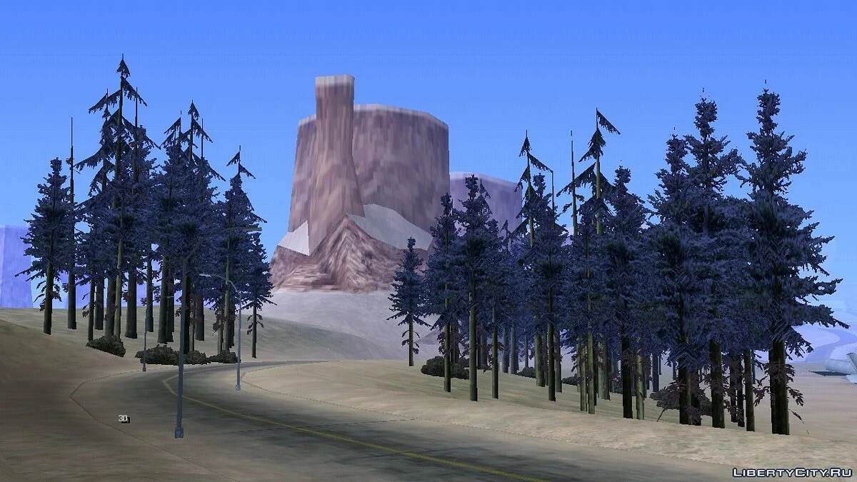 Пустынный лес / GTA San Andreas (iOS, Android)