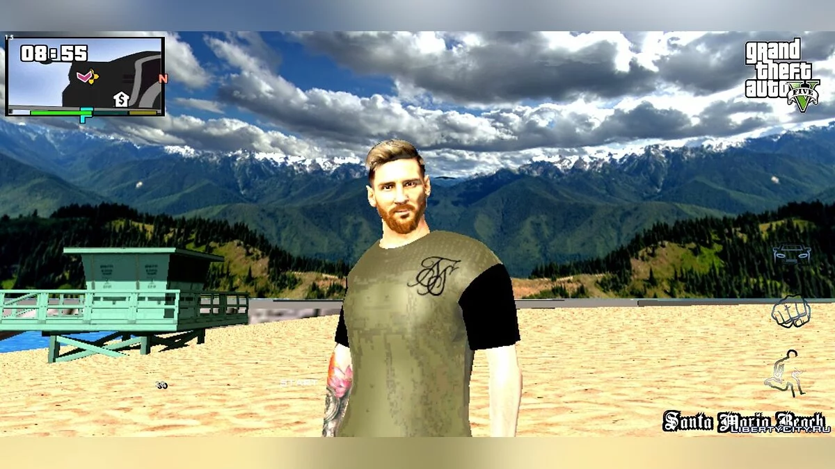 Реалистичные 4K облака (HD Skybox) / GTA San Andreas (iOS, Android)