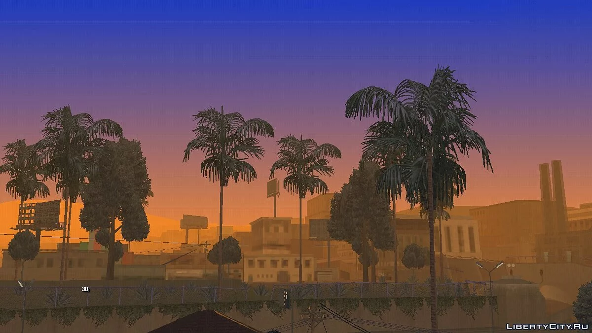 Timecyc с яркими цветами / GTA San Andreas (iOS, Android)