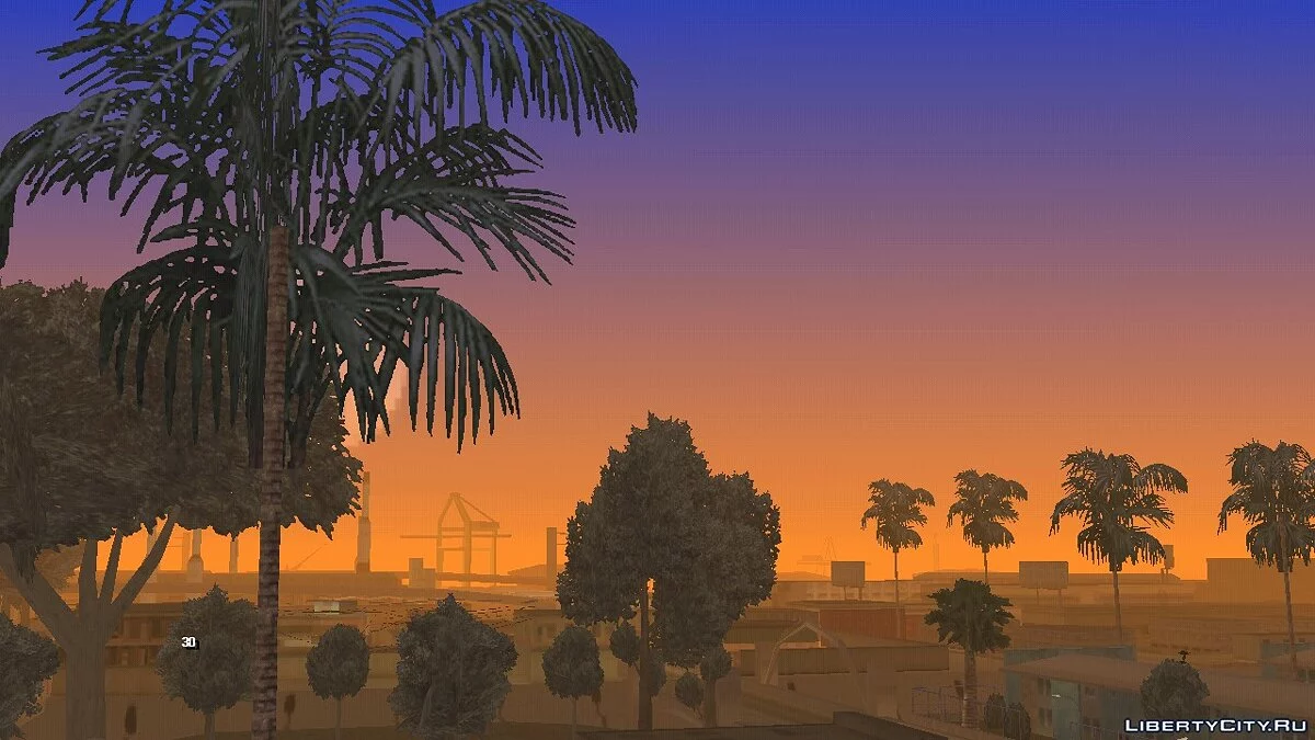 Timecyc с яркими цветами / GTA San Andreas (iOS, Android)