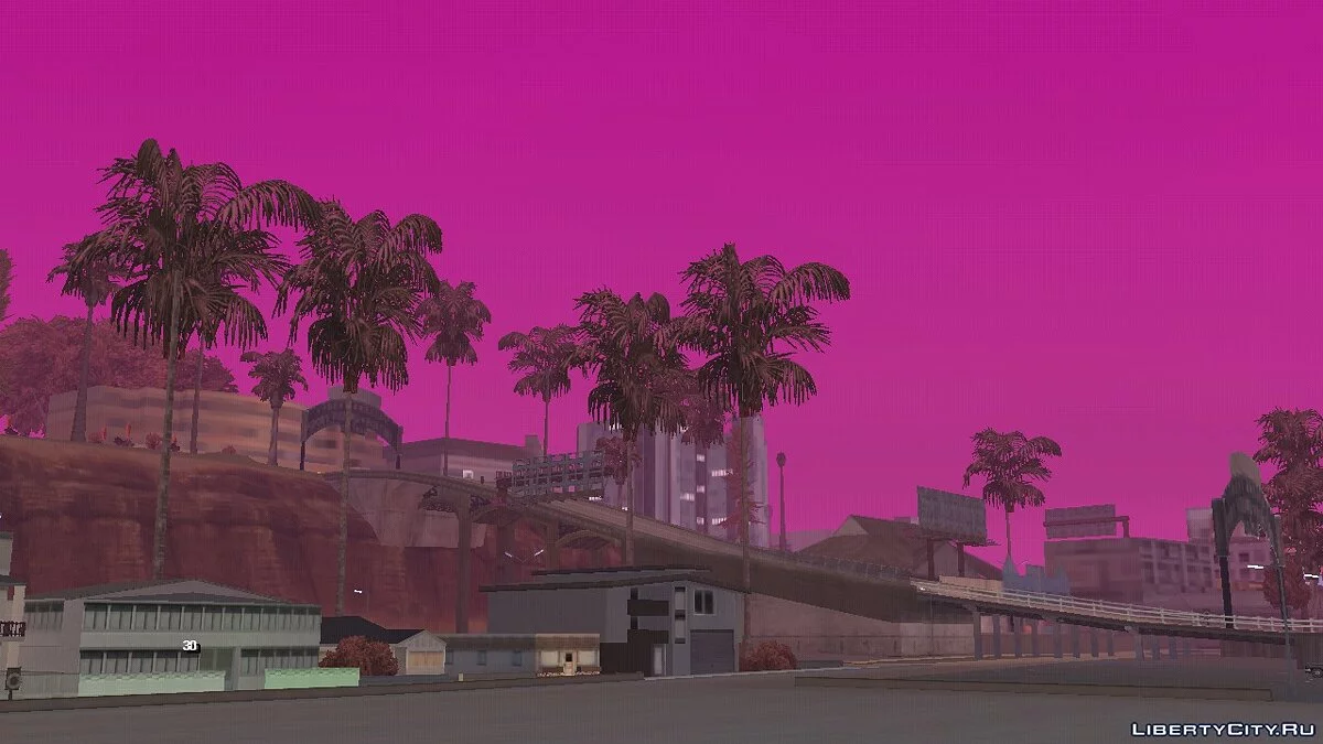 Timecyc с яркими цветами / GTA San Andreas (iOS, Android)