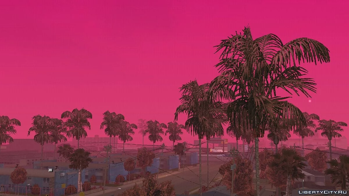 Timecyc с яркими цветами / GTA San Andreas (iOS, Android)