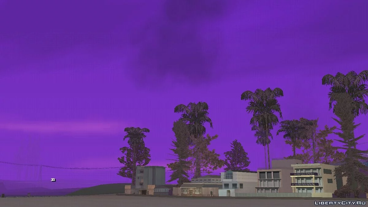 Timecyc с яркими цветами / GTA San Andreas (iOS, Android)