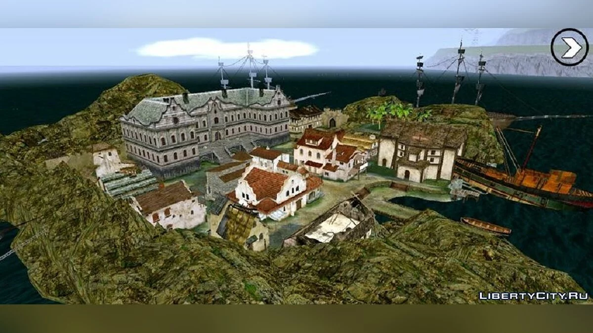 Большой пиратский остров / GTA San Andreas (iOS, Android)