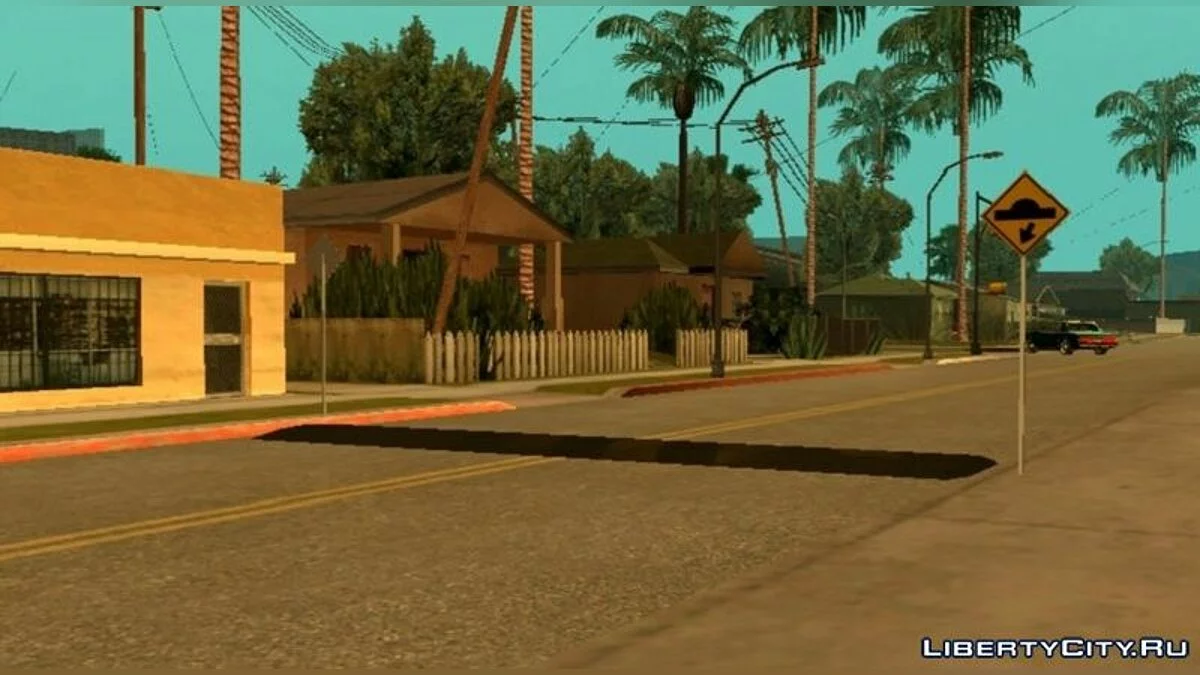 Бразильские лежачие полицейские / GTA San Andreas (iOS, Android)