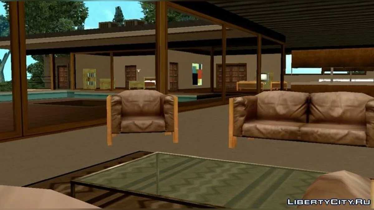 Дом для сохранения в Малхолланд из бета-версии / GTA San Andreas (iOS, Android)