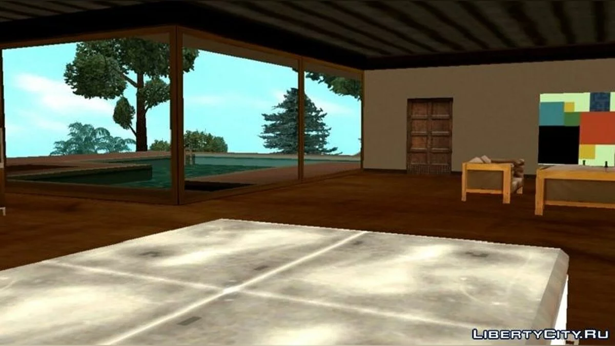 Дом для сохранения в Малхолланд из бета-версии / GTA San Andreas (iOS, Android)