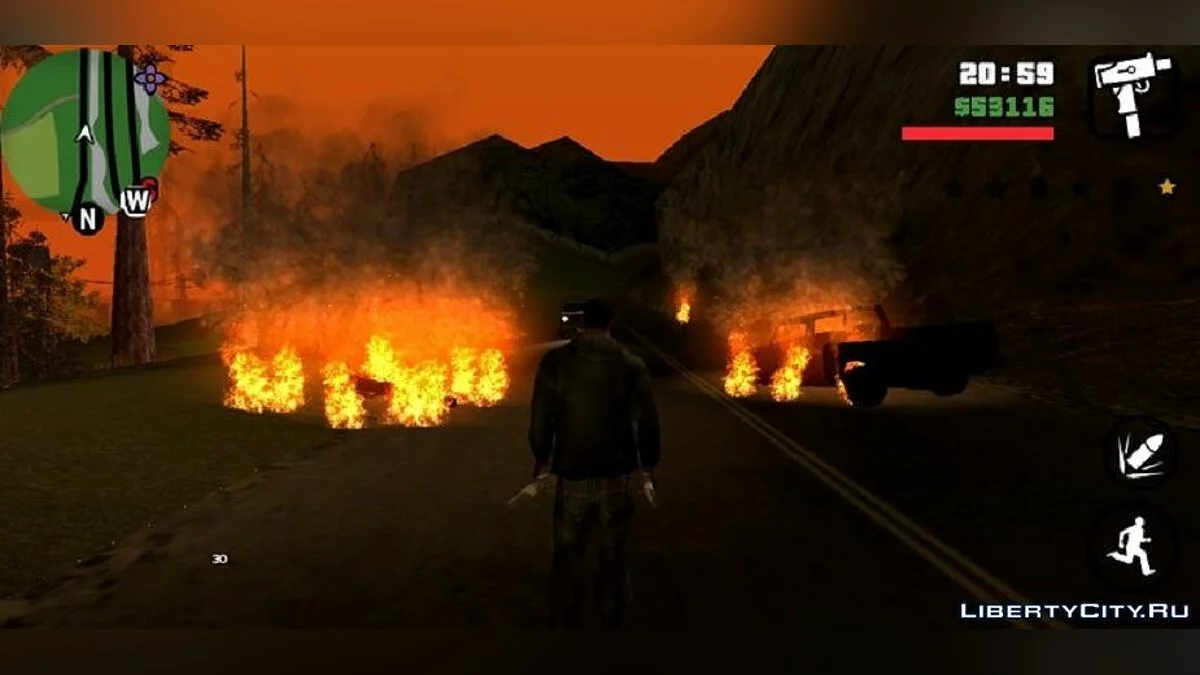 HD эффекты / GTA San Andreas (iOS, Android)