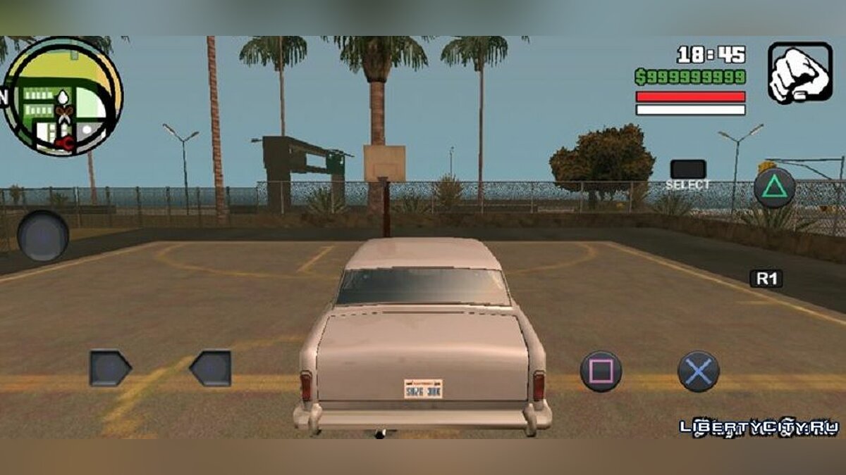 Скачать Кнопки управления из PS2 для GTA San Andreas (iOS, Android)