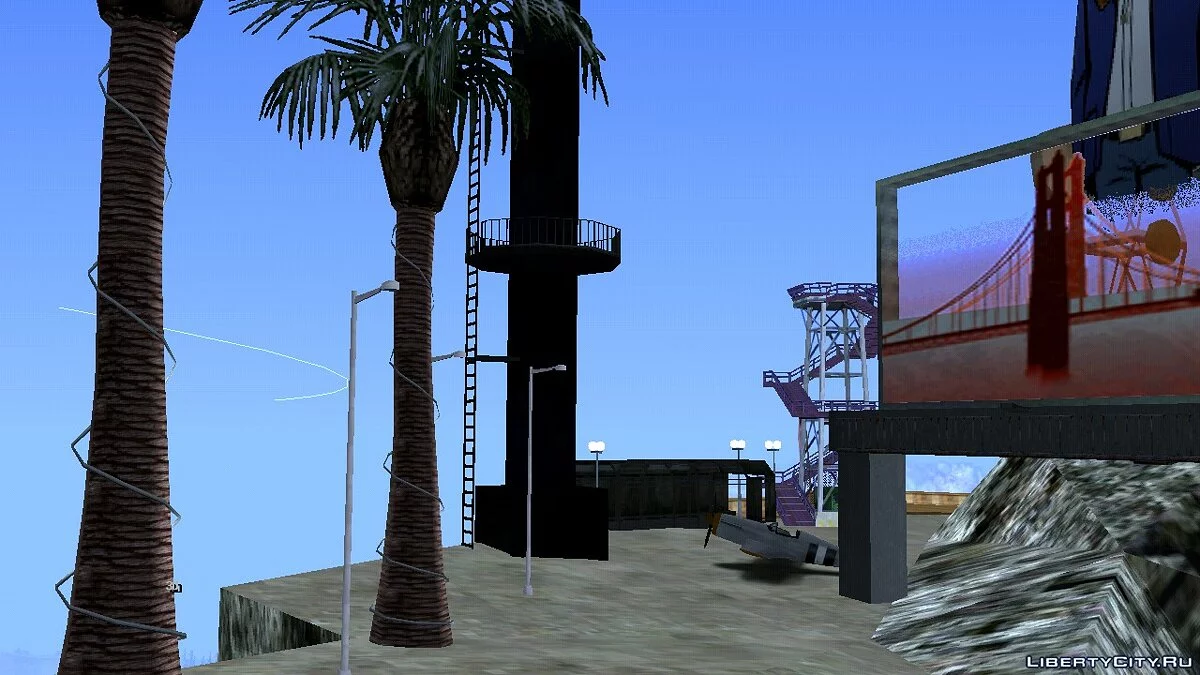Новая гора Чилиад / GTA San Andreas (iOS, Android)