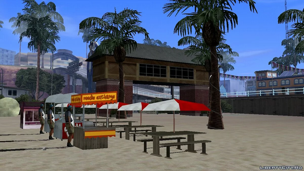 Новый пляж в Лос-Сантосе / GTA San Andreas (iOS, Android)