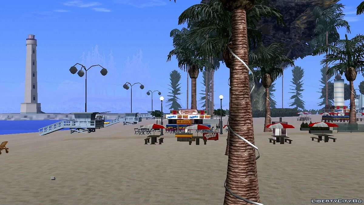 Новый пляж в Лос-Сантосе / GTA San Andreas (iOS, Android)