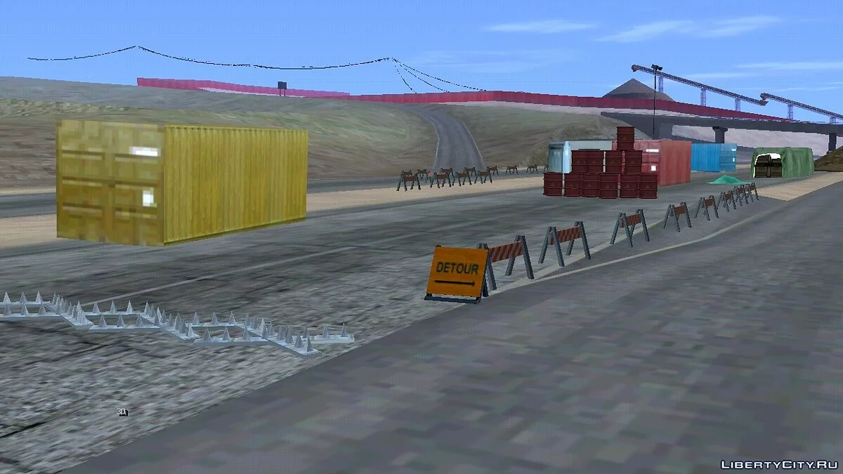 Ремонт дороги / GTA San Andreas (iOS, Android)