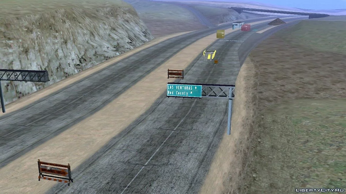 Ремонт дороги / GTA San Andreas (iOS, Android)
