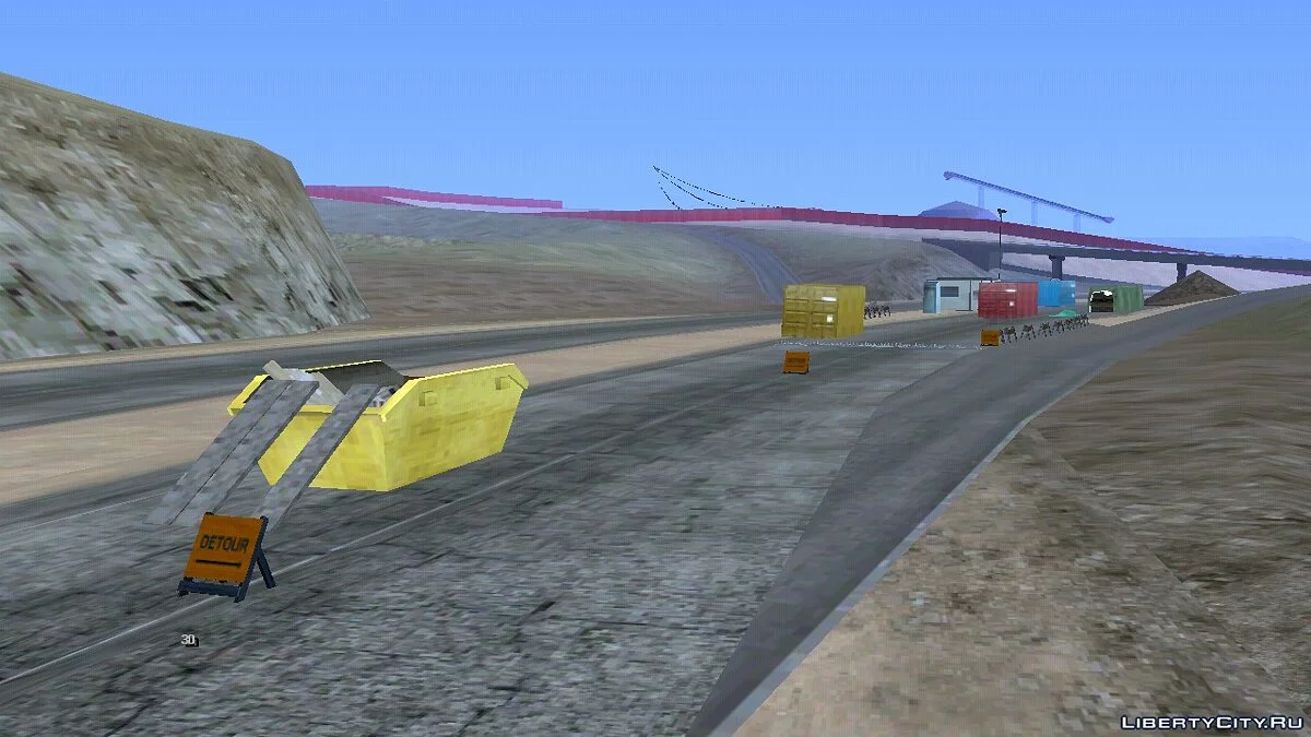 Ремонт дороги / GTA San Andreas (iOS, Android)
