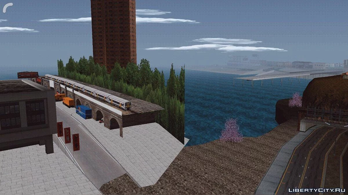 Трасса для дрифта / GTA San Andreas (iOS, Android)