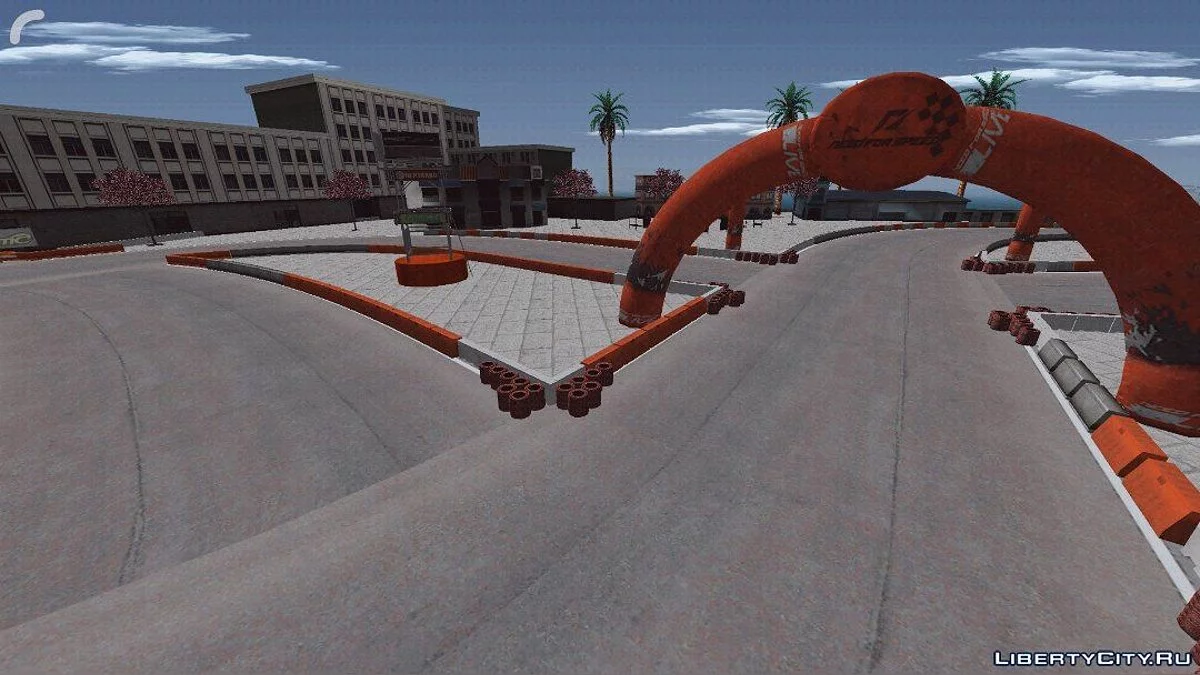 Трасса для дрифта / GTA San Andreas (iOS, Android)