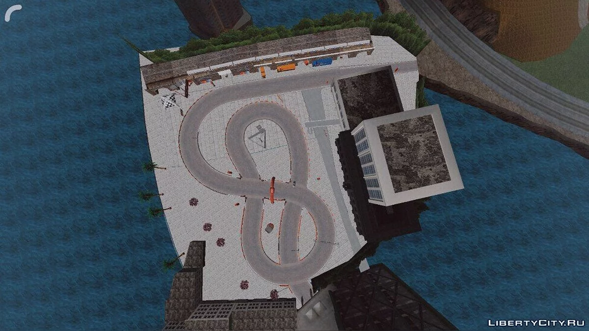 Трасса для дрифта / GTA San Andreas (iOS, Android)