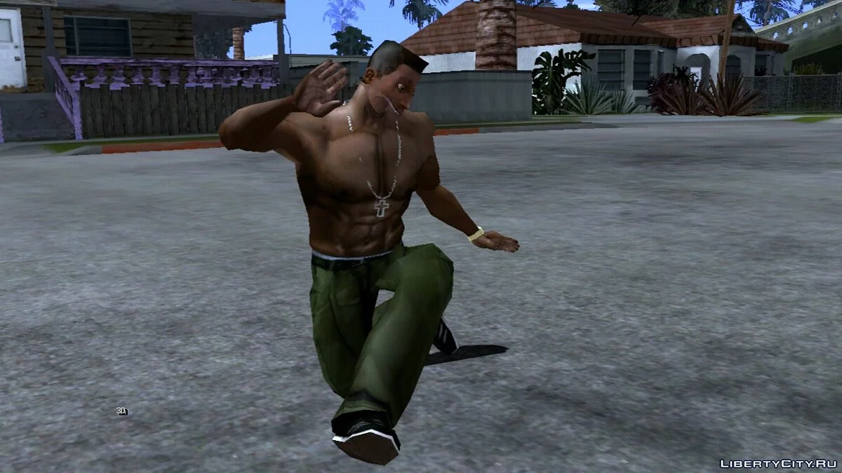 Возможность танцевать брейк-данс / GTA San Andreas (iOS, Android)