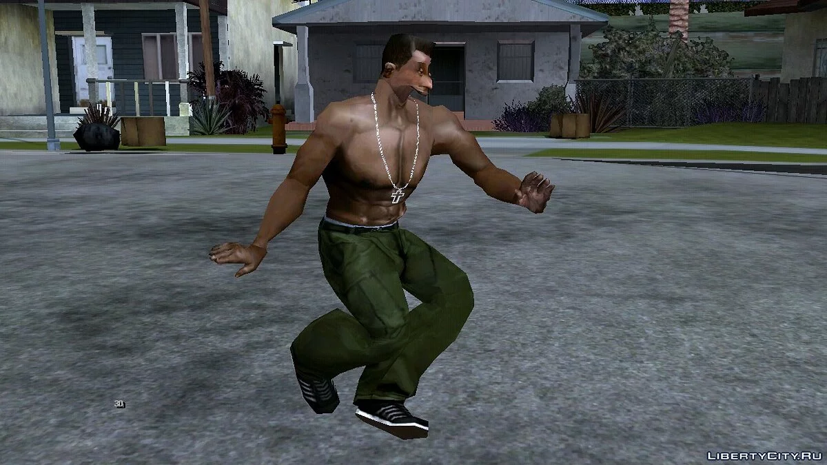 Возможность танцевать брейк-данс / GTA San Andreas (iOS, Android)
