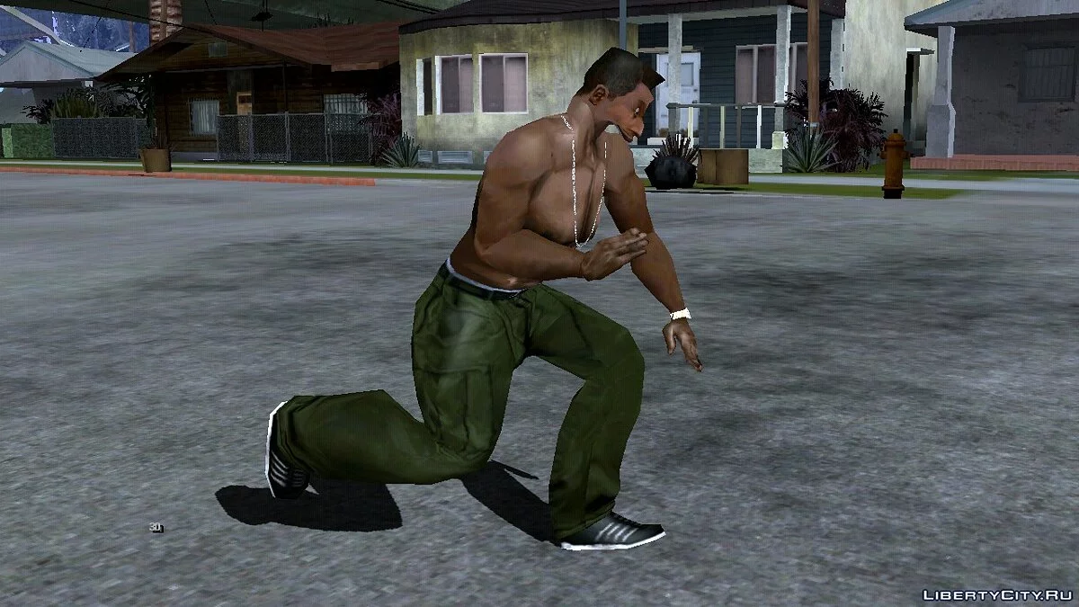 Возможность танцевать брейк-данс / GTA San Andreas (iOS, Android)