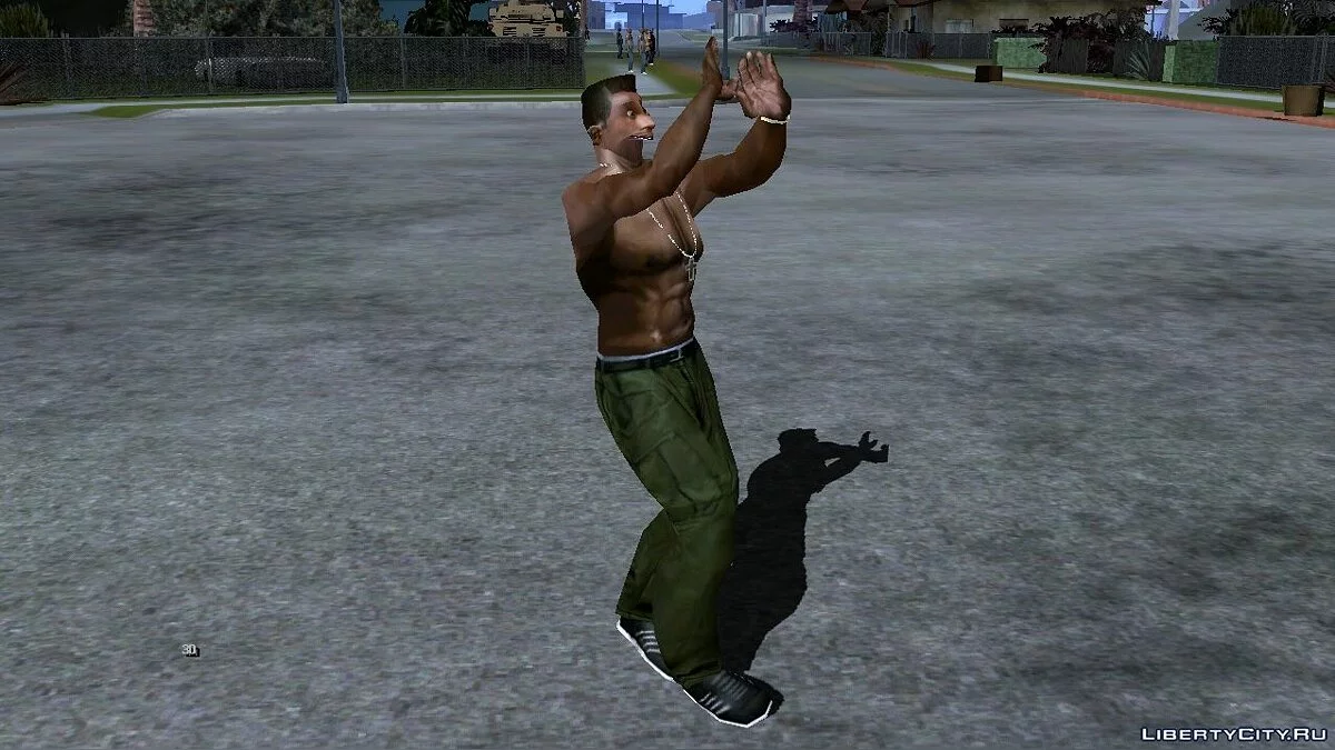 Возможность танцевать брейк-данс / GTA San Andreas (iOS, Android)