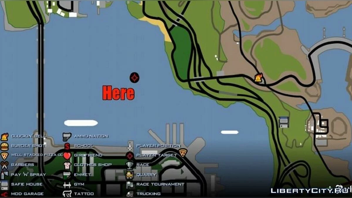 Alcatraz Map  / GTA San Andreas (iOS, Android)