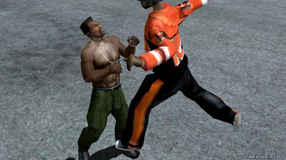 Анимации из GTA 5 / GTA San Andreas (iOS, Android)