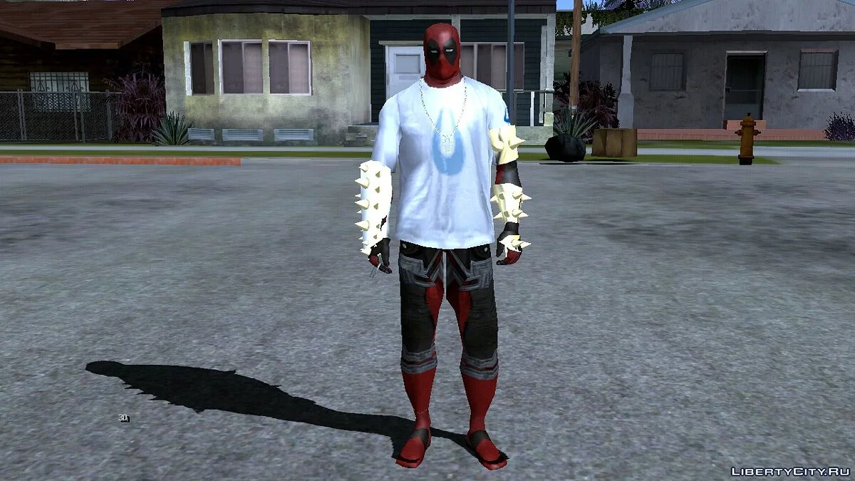 Дэдпул на замену Карла / GTA San Andreas (iOS, Android)