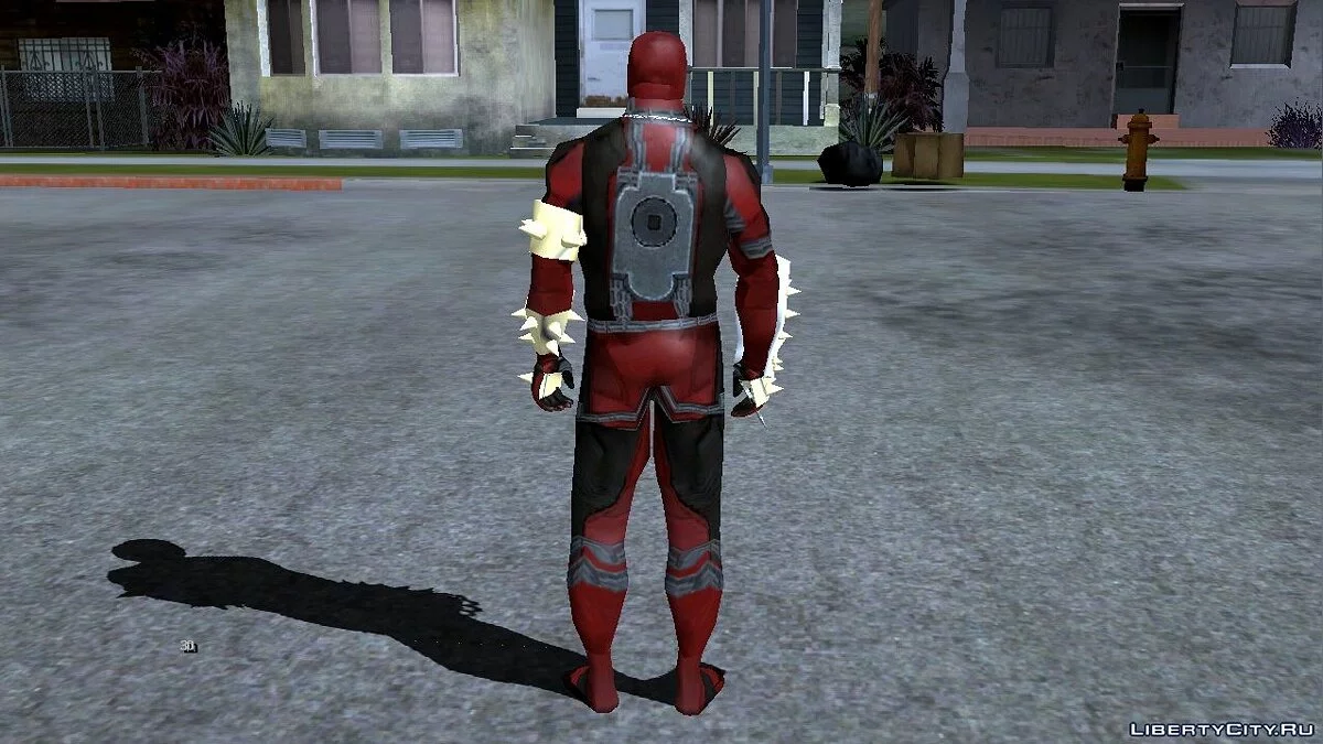Дэдпул на замену Карла / GTA San Andreas (iOS, Android)