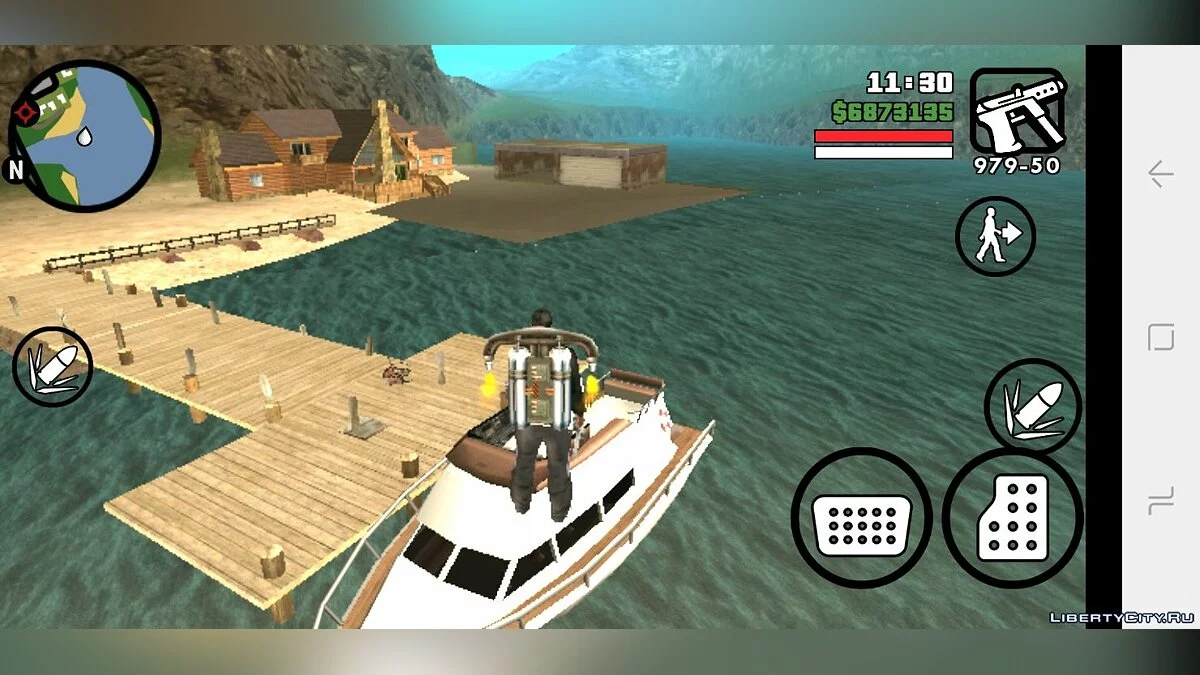 Дом возле озера / GTA San Andreas (iOS, Android)