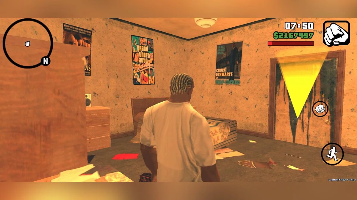 OPEN Интерьеры девушек CJ (без CLEO) / GTA San Andreas (iOS, Android)