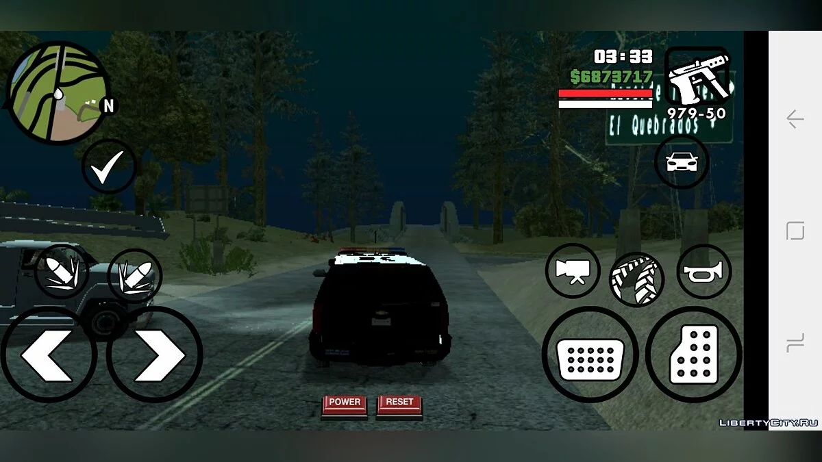 Растительность в Tierra Robada / GTA San Andreas (iOS, Android)