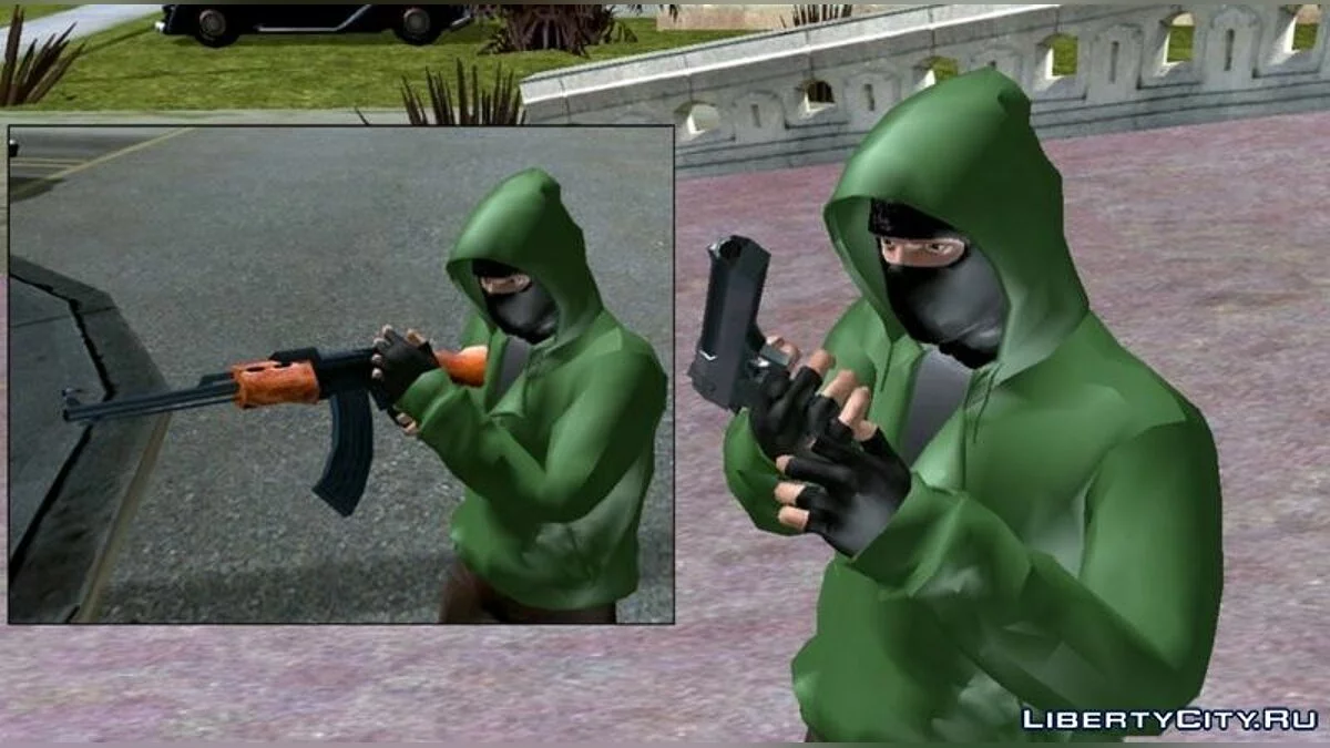 Реалистичные анимации / GTA San Andreas (iOS, Android)