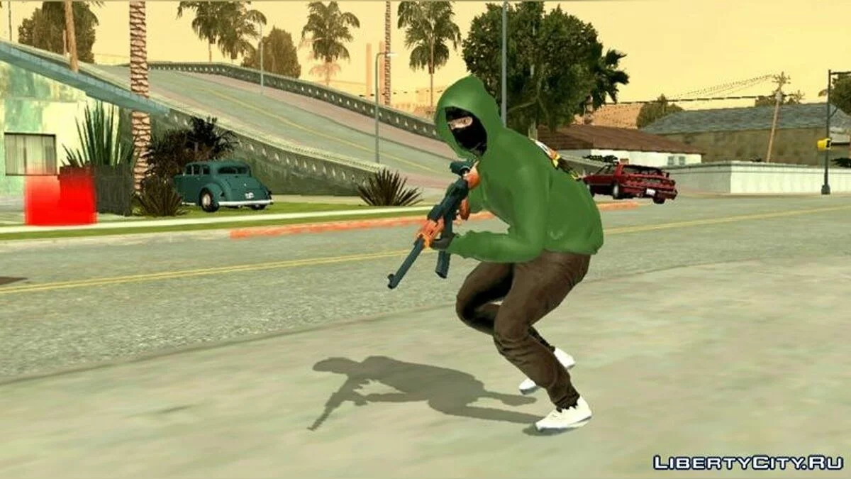 Реалистичные анимации / GTA San Andreas (iOS, Android)