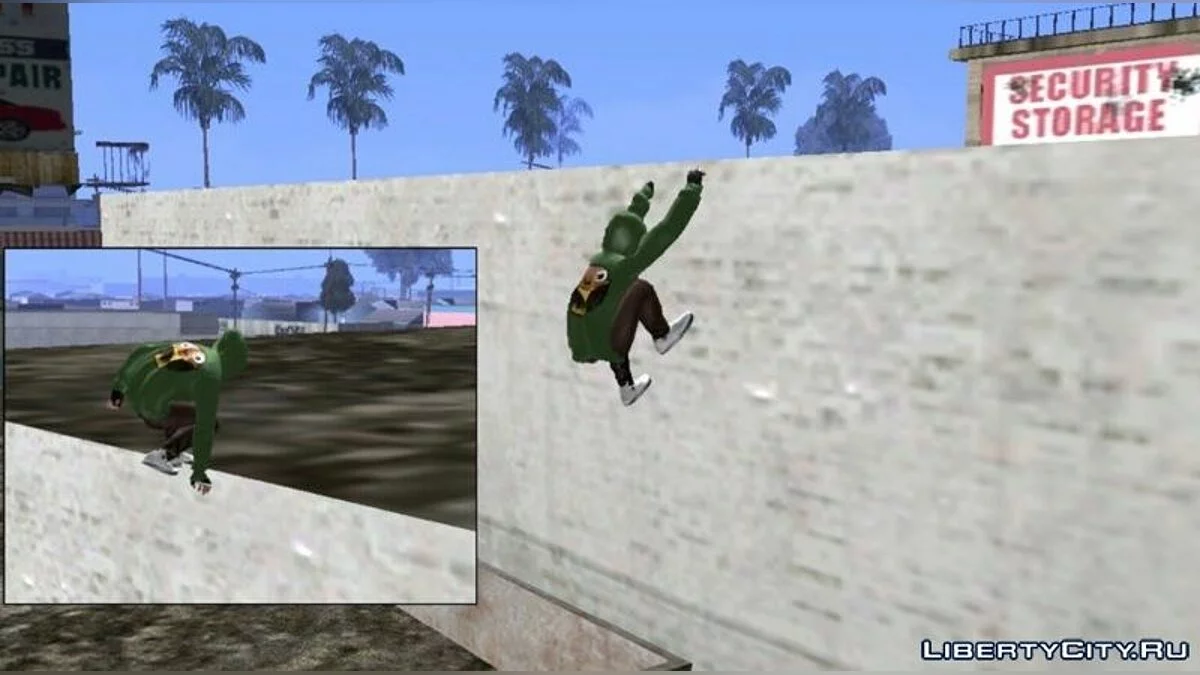 Реалистичные анимации / GTA San Andreas (iOS, Android)