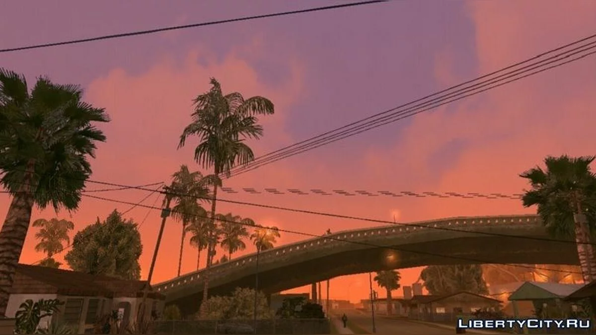 Реалистичный скайбокс / GTA San Andreas (iOS, Android)
