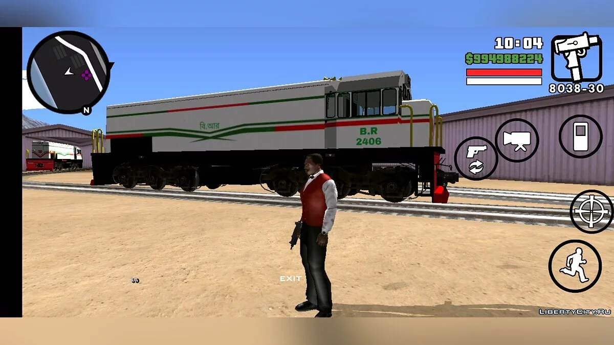 Бангладешский поезд / GTA San Andreas (iOS, Android)