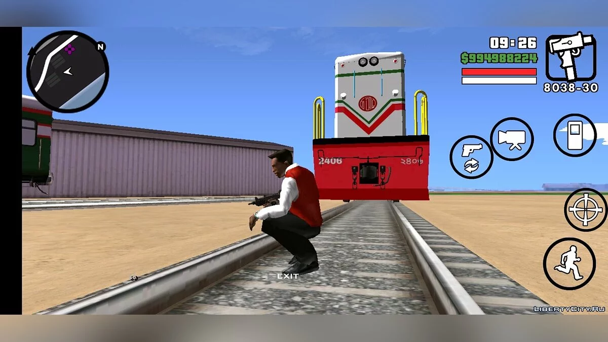 Бангладешский поезд / GTA San Andreas (iOS, Android)