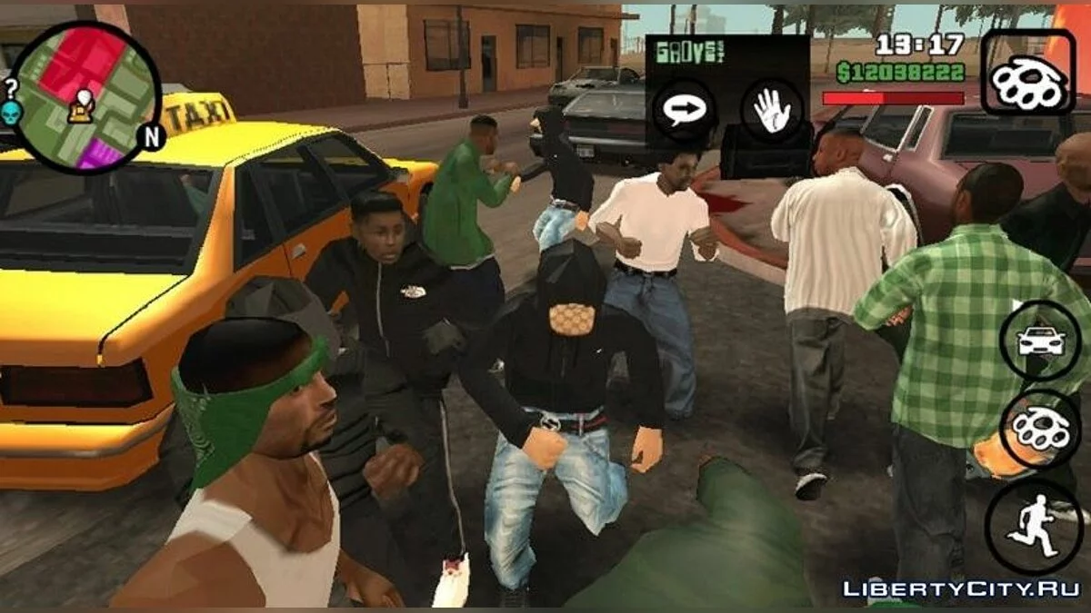 Гангстерские войны в Сан-Андреас / GTA San Andreas (iOS, Android)
