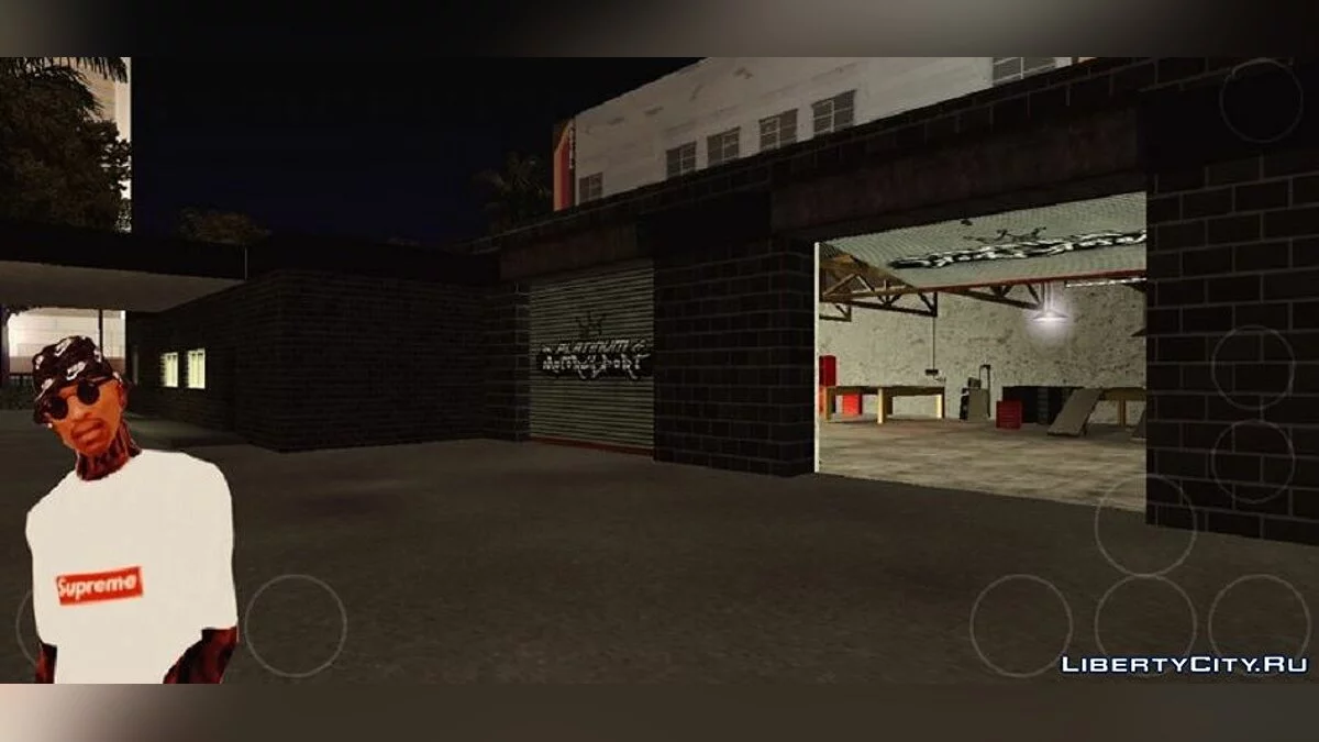 Гараж из Сан-Фиерро в Лас-Вентурасе / GTA San Andreas (iOS, Android)